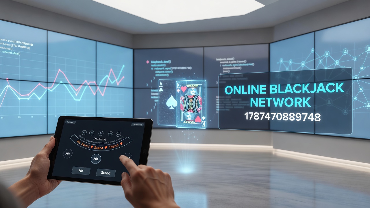 Live dealer blackjack table within a networked online platform during peak hours